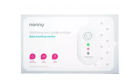 Nanny BM-02 Atemmonitor – Kontaktlose Überwachung Nanny BM-02 Atemmonitor – Kontaktlose Überwachung